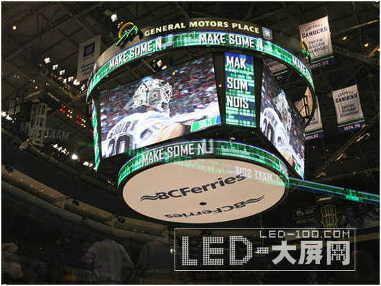 達科<a href=http://m.qcrkj88.com/company/1.htm target=_blank><a href=http://m.qcrkj88.com target=_blank>LED顯示屏</a></a>閃耀溫哥華冬奧會冰球主賽館