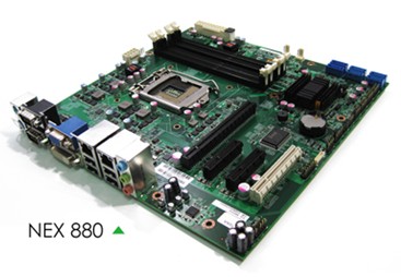 新漢的高性能工業主板,支持二代Intel® Core™處理器系統