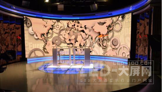 聯(lián)騰高清LED屏助鳳凰衛(wèi)視香港臺啟播式